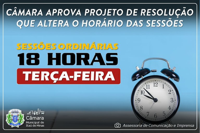 Câmara terá horário especial de funcionamento em dias de jogos