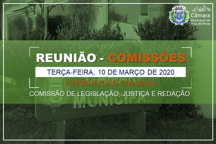 COMUNICADO DE REUNIÃO DE COMISSÕES