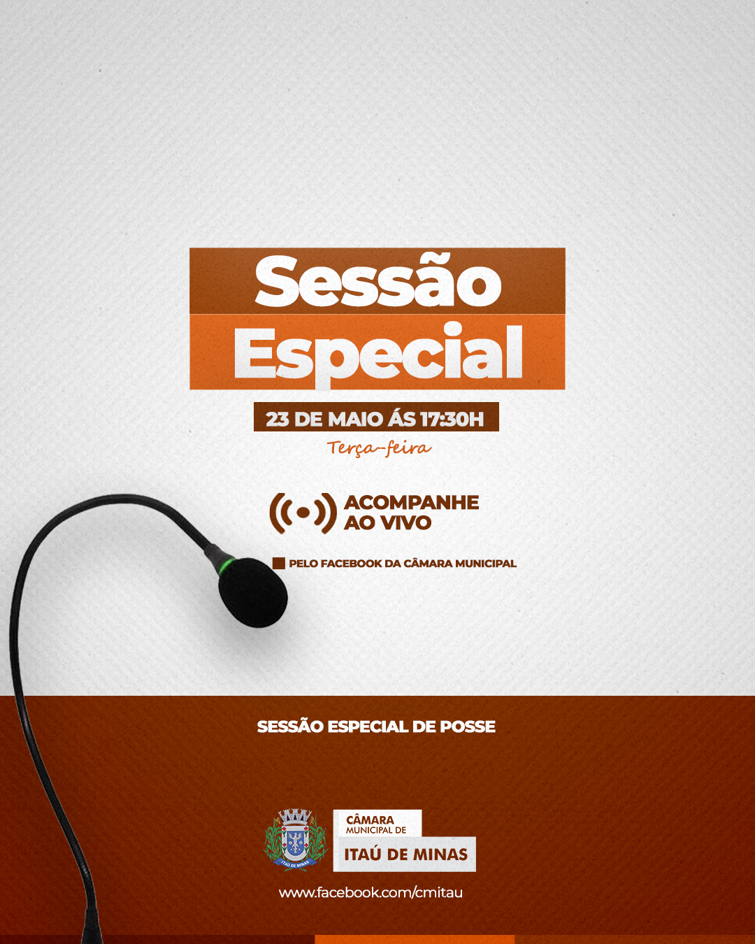 COMUNICADO DE SESSÃO ESPECIAL