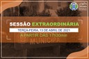 COMUNICADO DE SESSÃO EXTRAORDINÁRIA