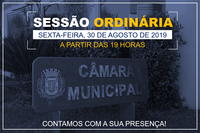 COMUNICADO SESSÃO ORDINÁRIA