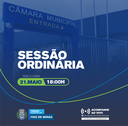  COMUNICADO DE SESSÃO ORDINÁRIA