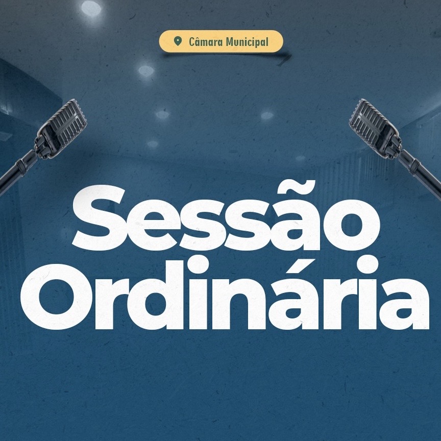 COMUNICADO DE SESSÃO ORDINÁRIA 